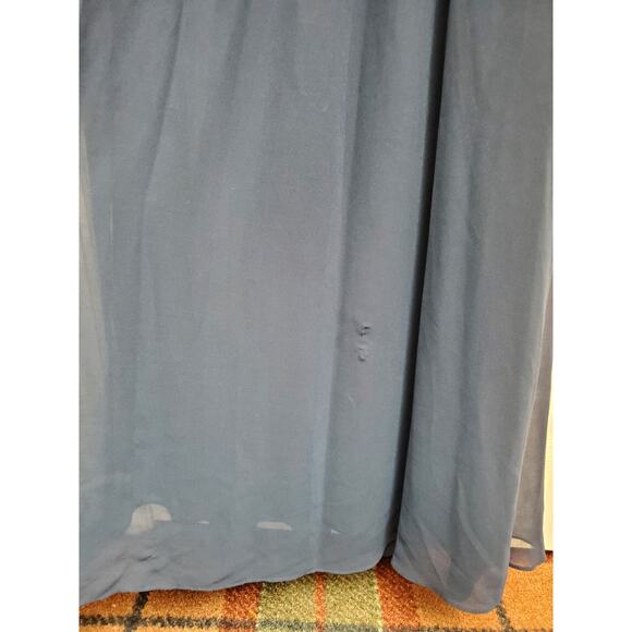 Lulu's Gown Maxi Floor Length Dress Holiday Formal Prom Wedding Bridesmaid Party - Picture 14 of 16